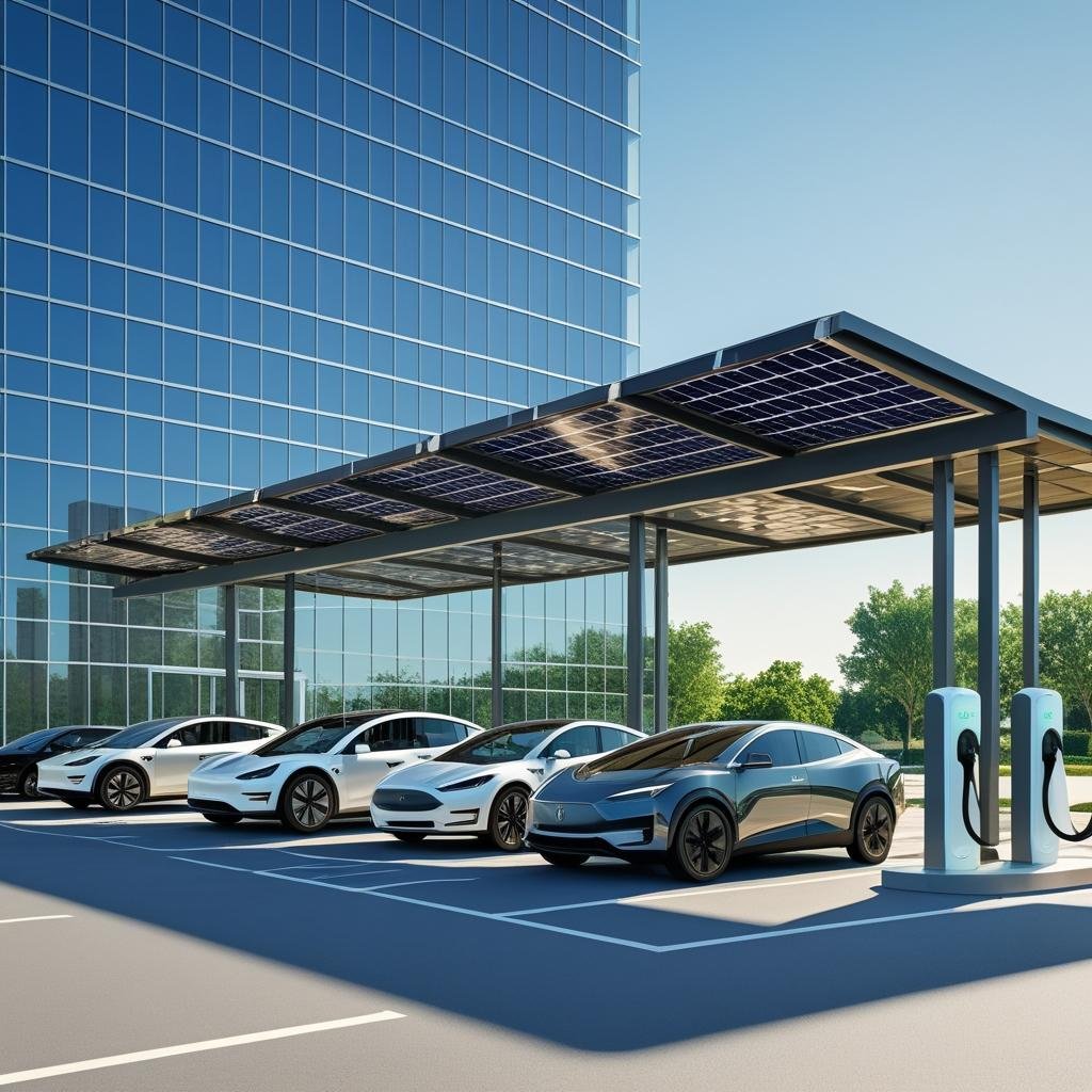 Elektromos autó töltés és épületautomatizálás
